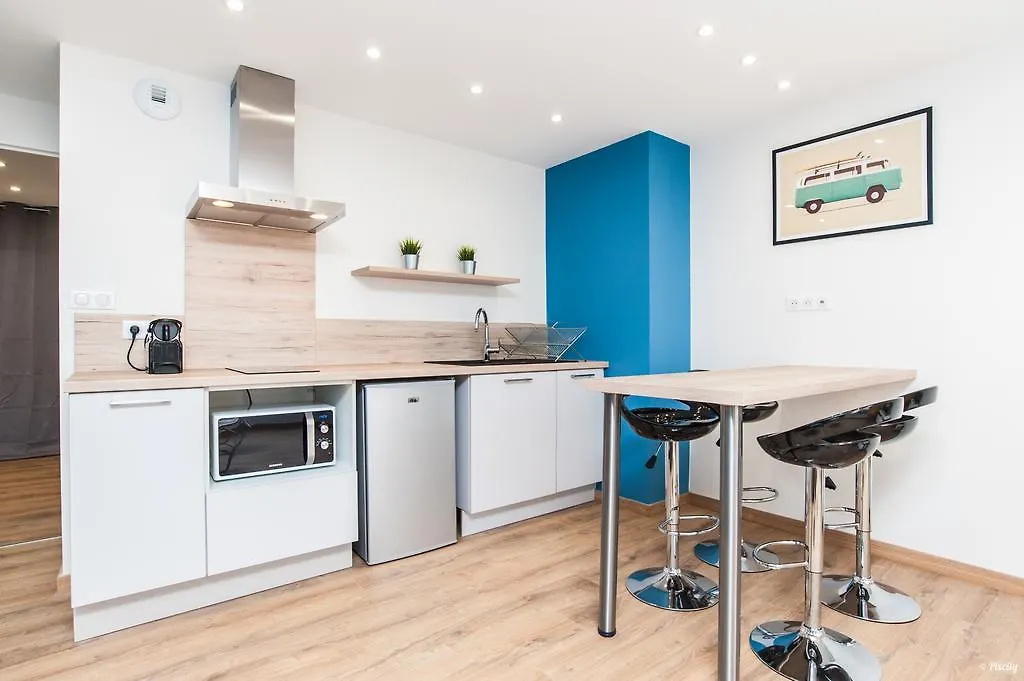 T2 Design Hypercentre Mediatheque Apartment Toulouse 0*,